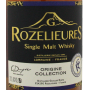 Rozelieures Origine Collection Single Malt Whisky Français lorrain