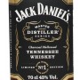 Jack Daniel's Master Distiller N°1 Etiquette