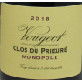 vin biologique Bourgogne Vougeot 2018