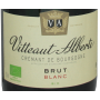 Crémant de Bourgogne Brut Blanc Bio Vitteaut-Alberti