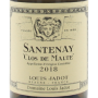 Santenay Clos de Malte blanc 2018 Domaine Louis Jadot Bourgogne