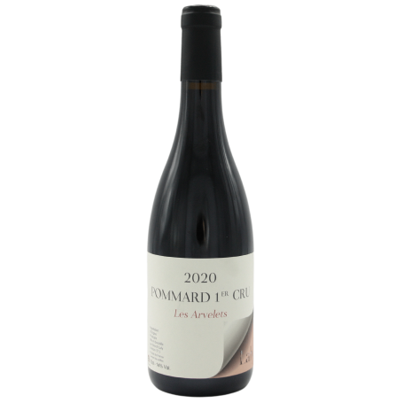 Vin rouge Pommard 1er cru Les arvelets 2020 mis en bouteille chez Laly