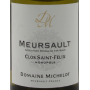 Bourgogne Meursault côte de beaune 2018 Clos Saint Felix chardonnay