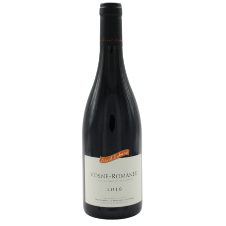 Vosne-Romanée vin rouge puissant pinot noir 2018 David Duband