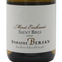 Saint-Bris vin blanc Mont Embrasé bio 2020 Domaine Bersan