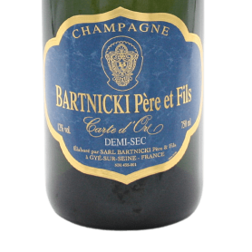 Champagne Bartnicki Demi-Sec Carte d'Or