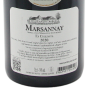 Château de Marsannay pinot noir marsannay les es chezots 2020 fruits noirs vanille boisé