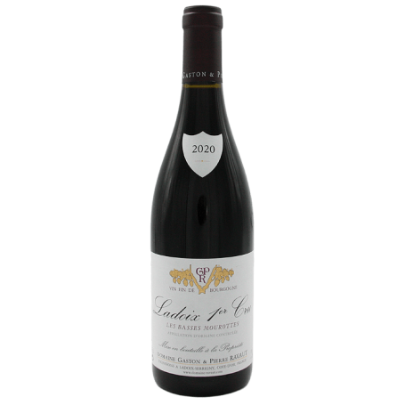 Ladoix 1er Cru vin rouge de la côte de beaune Les Basses Mourottes 2020 Gaston et Pierre Ravaut