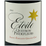 Etoile de Queyron Pindefleurs 2015 Grand vin de Bordeaux