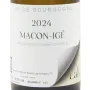 Bon rapport qualité prix en vin blanc de Bourgogne : Mâcon Igé 2024 Laly