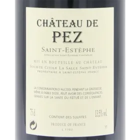 Saint-Estèphe 2015 Château de Pez
