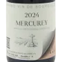 Mercurey rouge 2024 - Grand vin de Bourgogne de la Côte Chalonnaise