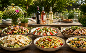 Quel vin servir avec une salade composée ? Les meilleurs accords mets et vins